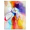 Designart Creative Flower In Multiple Colors Wall Clock